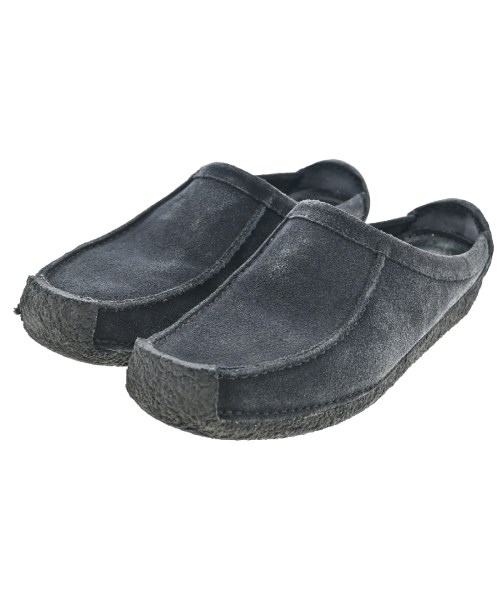 clarks クラークス サンダル メンズ 7(25cm位) 黒 【中古】【古着】