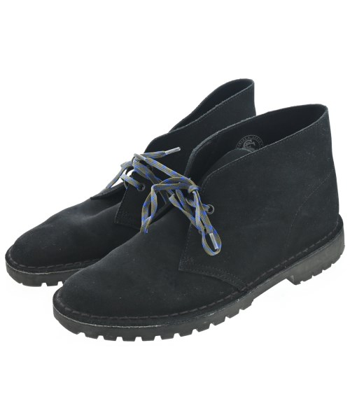 clarks クラークス ブーツ メンズ 8(26cm位) 黒 【中古】【古着】