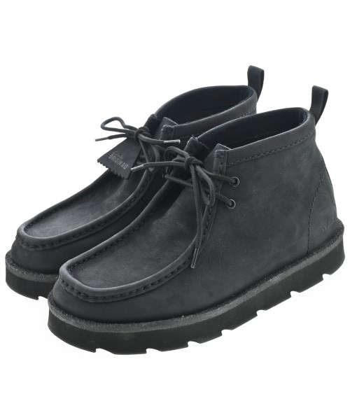 clarks クラークス ブーツ メンズ 8 1/2(26.5cm位) 黒 【中古】【古着】