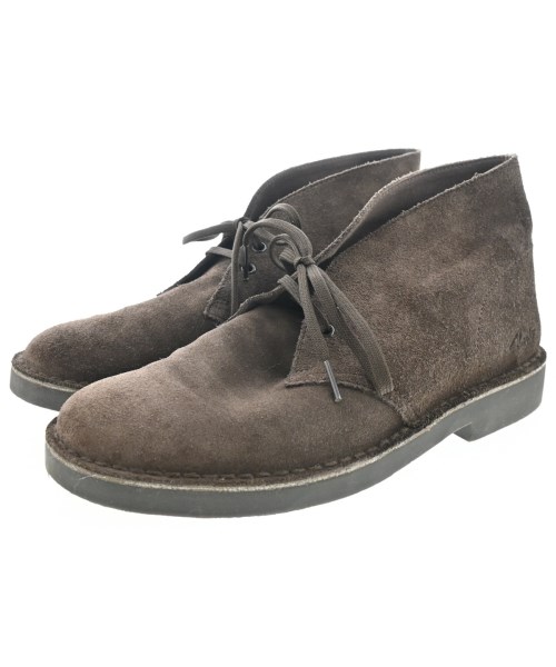 clarks クラークスブーツ メンズ 7(25.5珊位) 茶【中古】【古着】