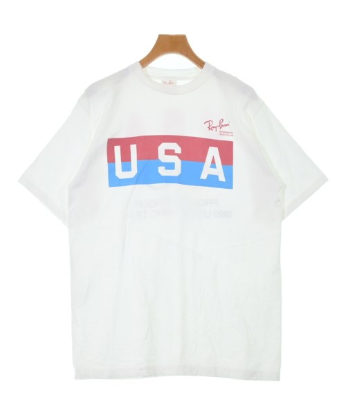 Ray-Ban レイバン Tシャツ・カットソー メンズ XL 白 【中古】【古着】