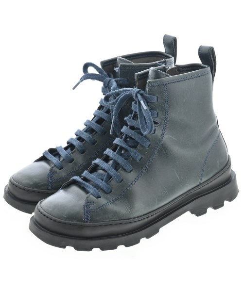 CAMPER カンペールブーツ レディース EU36(22.5糎位) 緑【中古】【古着】