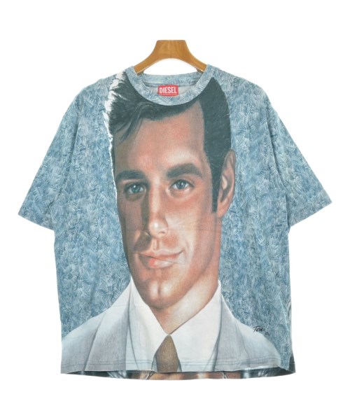 DIESEL ディーゼル Tシャツ・カットソー メンズ L 青系等 【中古】【古着】