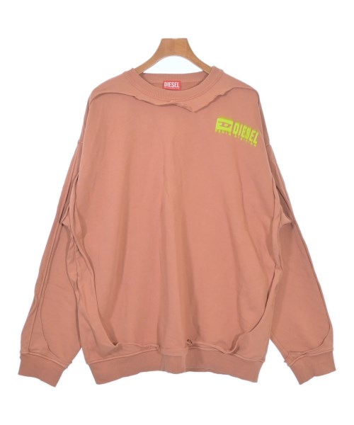 DIESEL ディーゼル スウェット メンズ XL オレンジ 【中古】【古着】