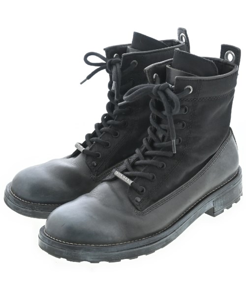 ディーゼル ミリタリー レザー ブーツ オリーブ 迷彩柄 28cm DIESEL ディーゼル ミリタリー レザー ブーツ オリーブ 迷彩柄 28cm DIESEL