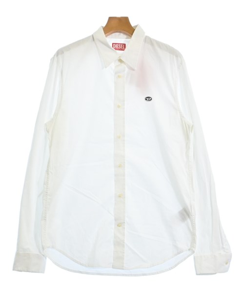 DIESEL ディーゼル カジュアルシャツ メンズ 52(XL位) 白 【中古】【古着】