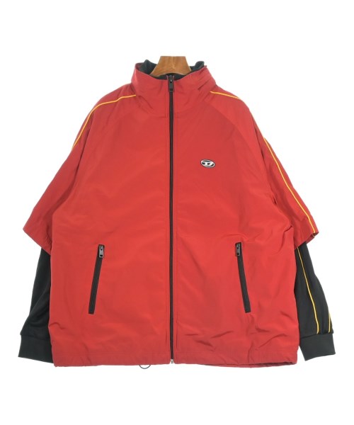 DIESEL ディーゼル ブルゾン（その他） メンズ -(XXL位) 赤x黒 【中古】【古着】
