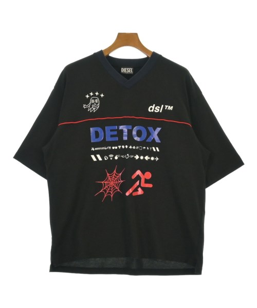 DIESEL ディーゼル Tシャツ・カットソー メンズ M 黒 【中古】【古着】