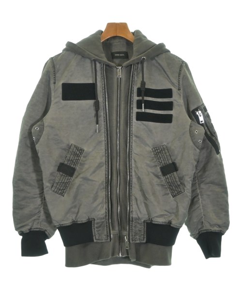 DIESEL ディーゼルミリタリーブルゾン メンズ S 薄墨色【中古】【古着】
