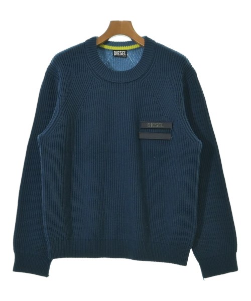 DIESEL ディーゼル編み物・プルオーバー メンズ M 紺x青【中古】【古着】