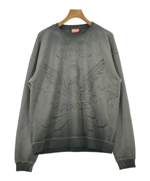 DIESEL ディーゼルスウェット メンズ XL 薄墨色【中古】【古着】