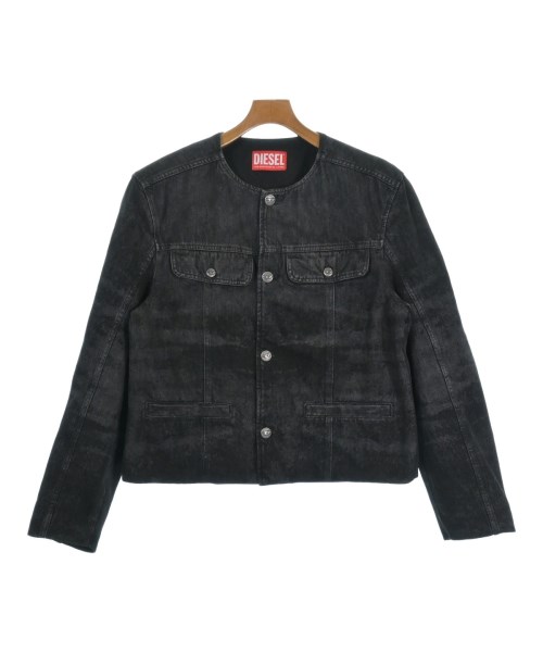 DIESEL ディーゼルデニムジャケット メンズ L 黒(デニム)【中古】【古着】