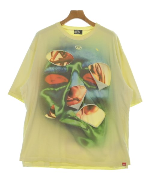 DIESEL ディーゼル Tシャツ・カットソー メンズ L 黄 【中古】【古着】