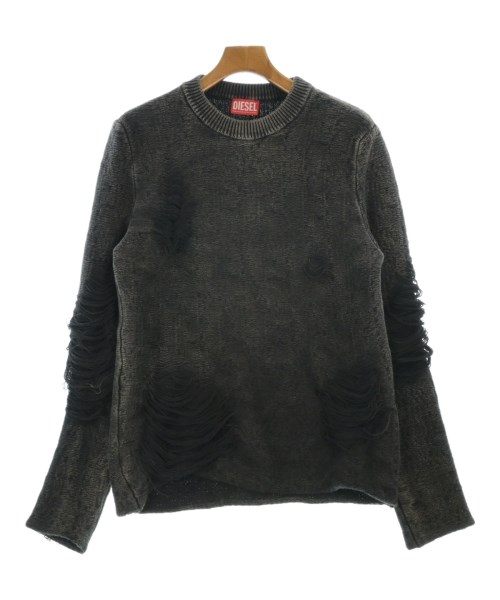 DIESEL ディーゼルニット・セーター メンズ M 黒【中古】【古着】
