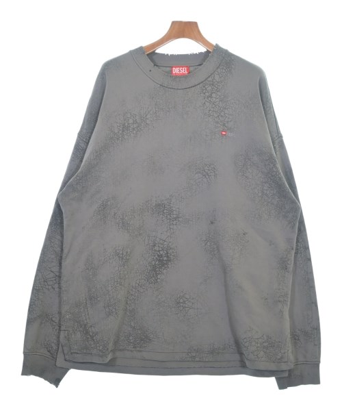 DIESEL ディーゼルTシャツ・カットソー メンズ XXL グレー(総柄)【中古】【古着】