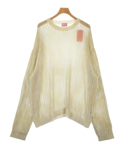 DIESEL ディーゼル編み物・プルオーバー メンズ XXL ベージュ【中古】【古着】
