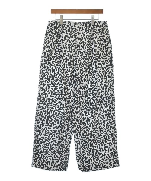 Journal Standard TRISECT ジャーナルスタンダードトライセクト パンツ(その他) メンズ M 白x黒(総柄) 【中古】【古着】