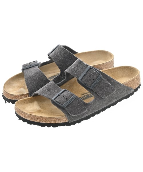 BIRKENSTOCK ビルケンシュトック サンダル メンズ 26cm グレー 【中古】【古着】
