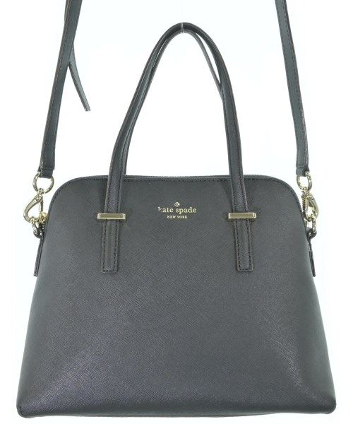 kate spade new york ケイトスペードニューヨークハンドバッグ レディース - 黒【中古】【古着】