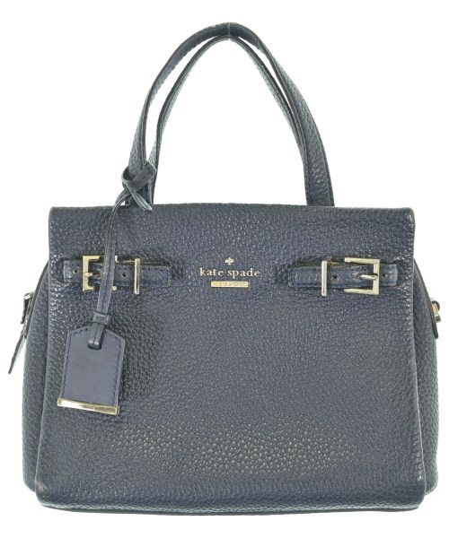 kate spade new york ケイトスペードニューヨークハンドバッグ レディース - 紺【中古】【古着】