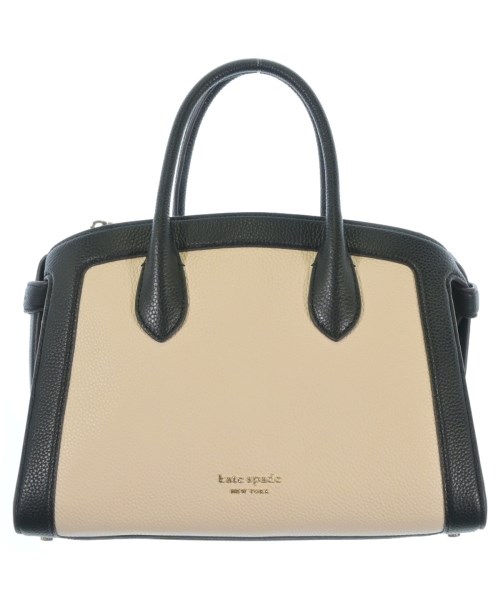 kate spade new york ケイトスペードニューヨークハンドバッグ レディース - アイボリーx黒【中古】【古着】|RAGTAG(ブランド古着のラグタグ)