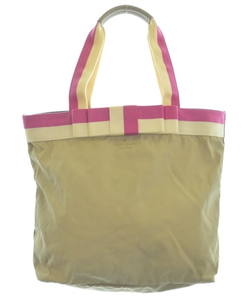 kate spade new york ケイトスペードニューヨークトートバッグ レディース - ベージュ【中古】【古着】