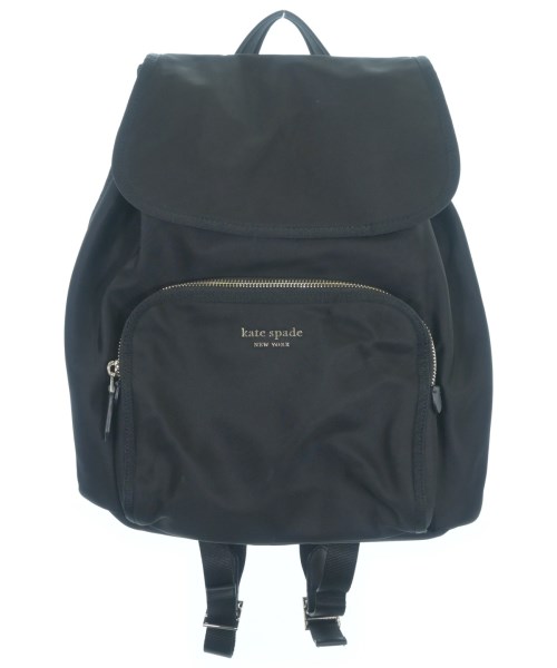 kate spade new york ケイトスペードニューヨークバックパック・リュック レディース - 黒【中古】【古着】