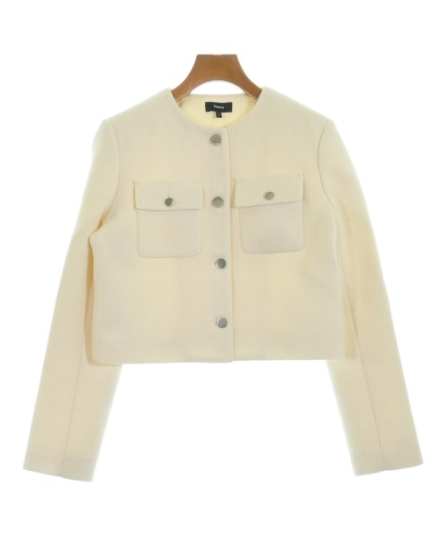 楽天市場】theory セオリー ノーカラージャケット 良好 サイズ:0