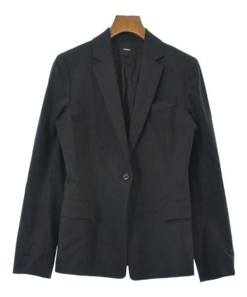 Theory 行動論理上衣 レディース 2(M位) 黒【中古】【古着】