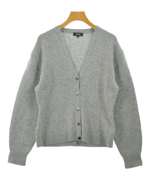 Theory セオリー カーディガン レディース M グレー 【中古】【古着】