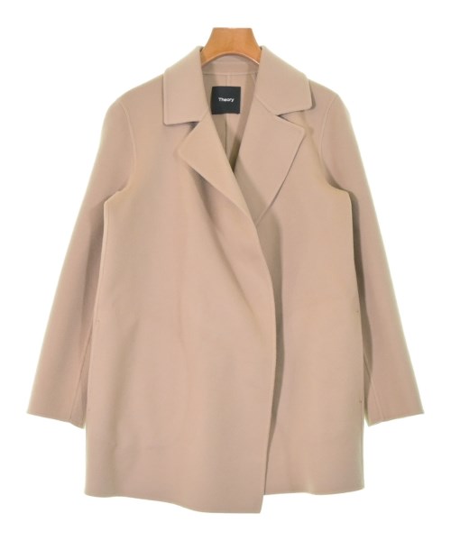 Theory セオリー チェスターコート レディース P(XS位) ベージュ 【中古】【古着】