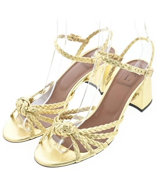 L'Autre Chose ロートレ　シューズサンダル レディース EU38(24.5cm位) ゴールド【中古】【古着】｜RAGTAG（ブランド古着のラグタグ） 8,732円