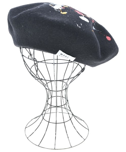 CA4LA カシラ ハンチング・ベレー帽 メンズ - 黒x赤x黄等(総柄) 【中古】【古着】