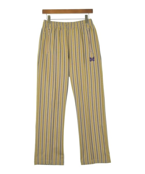 Needles ニードルス パンツ（その他） メンズ S 黄xベージュx黒(ストライプ) 【中古】【古着】
