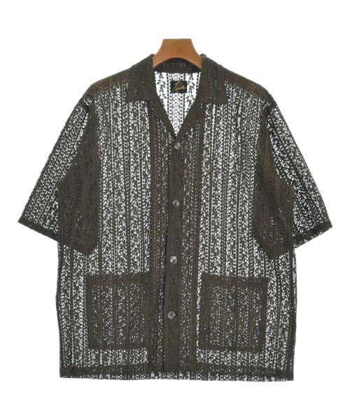Needles ニードルス カジュアルシャツ メンズ L 茶系(レース) 【中古】【古着】