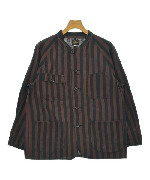 Needles ニードルスブルゾン（その他） メンズ S 茶系x黒(ストライプ)【中古】【古着】｜RAGTAG（ブランド古着のラグタグ）