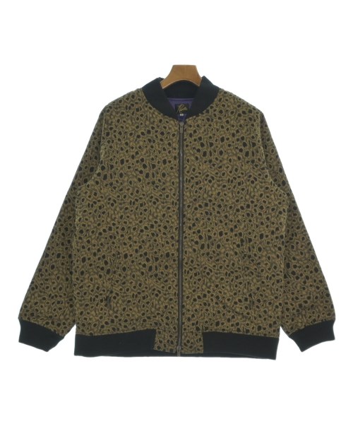 Needles ニードルス ブルゾン（その他） メンズ M ベージュx黒(総柄) 【中古】【古着】