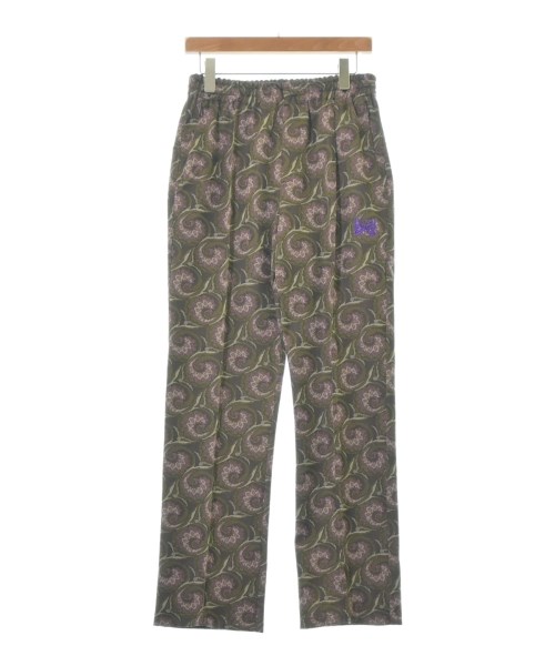 Needles ニードルス パンツ（その他） メンズ M 茶xピンクxカーキ(総柄) 【中古】【古着】