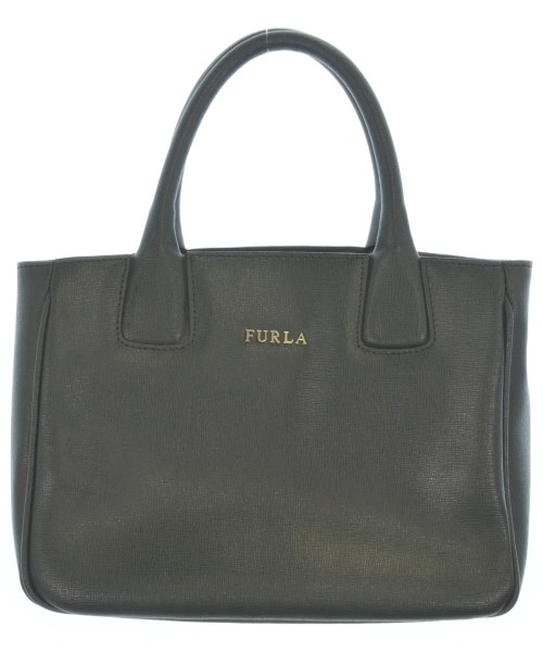 FURLA フルラハンドバッグ レディース - 黒【中古】【古着】