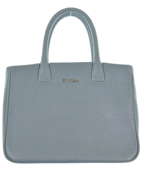 FURLA フルラハンドバッグ レディース - ブルーグレー【中古】【古着】