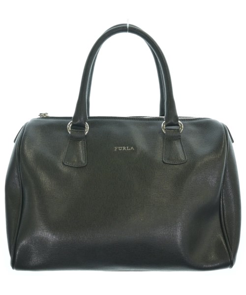FURLA フルラボストンバッグ レディース - 黒【中古】【古着】
