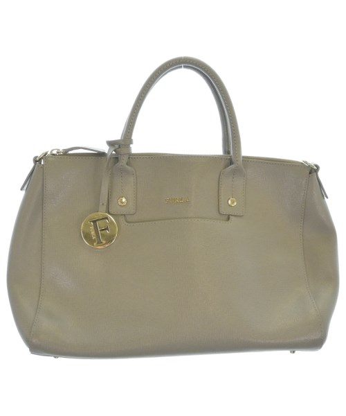 FURLA フルラハンドバッグ レディース - 薄墨色【中古】【古着】