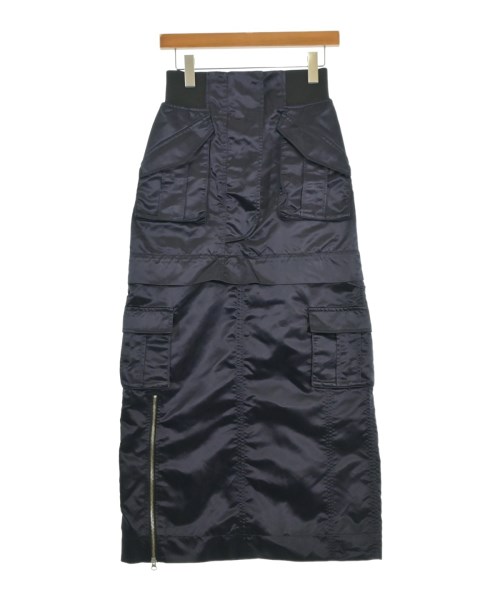 DOUBLE STANDARD CLOTHING ダブルスタンダードクロージング ロング・マキシ丈スカート レディース 36(S位) 紺 【中古】【古着】