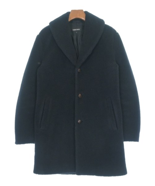 three dots スリードッツ コート（その他） レディース S 紺 【中古】【古着】