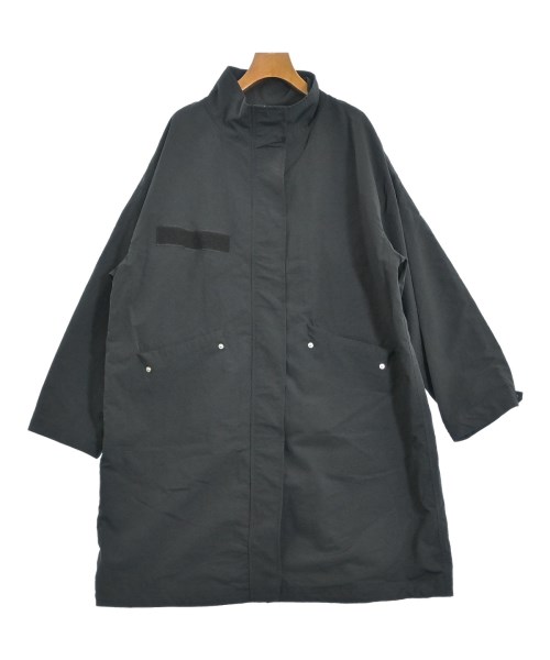 nano UNIVERSE ナノユニバース モッズコート レディース F 黒 【中古】【古着】