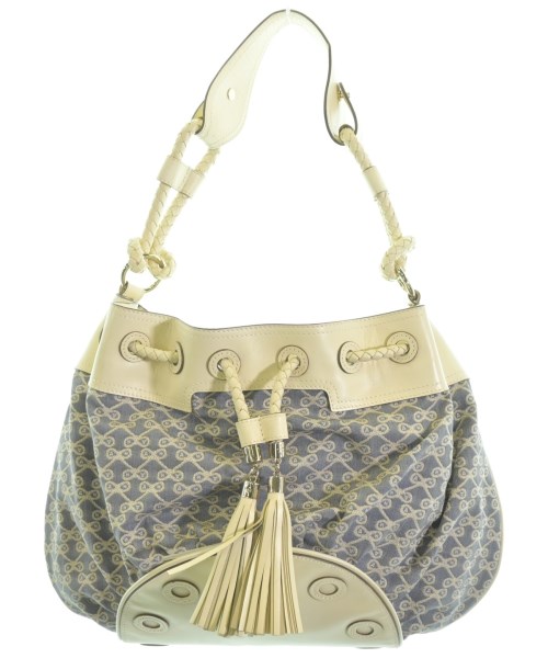 ANYA HINDMARCH アニヤ　ハインドマーチ バッグ（その他） レディース - 紺xベージュ等(総柄) 【中古】【古着】