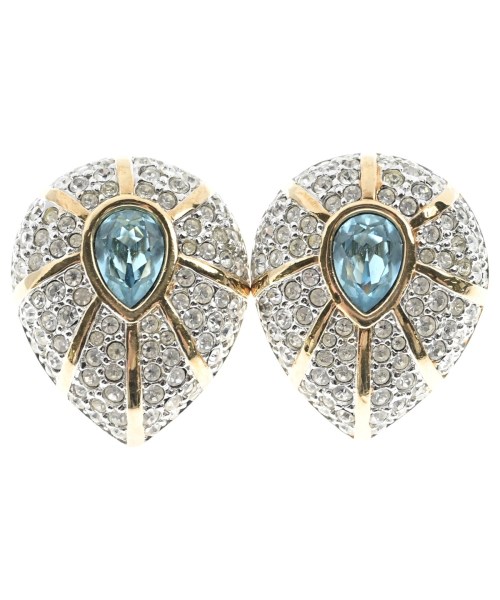 SWAROVSKI スワロフスキー ピアス・イヤリング レディース - ゴールドxシルバー 【中古】【古着】