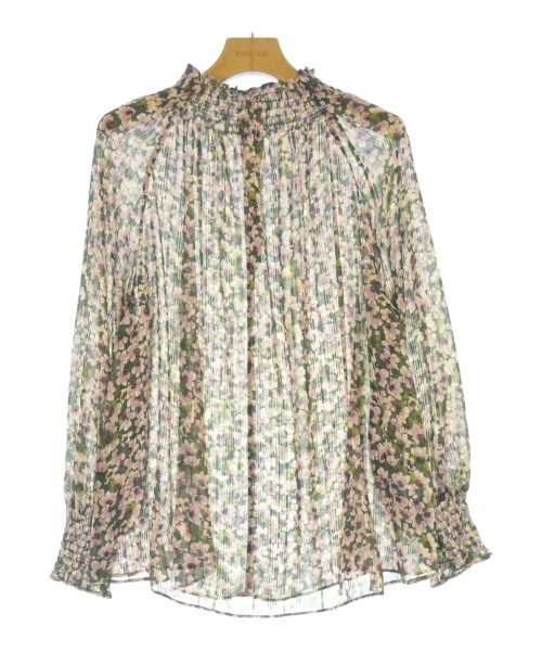 UNTITLED アンタイトル ブラウス レディース XS 緑xピンクx白等(花柄) 【中古】【古着】