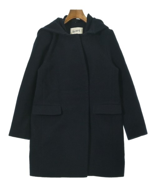ROPE ロペコート（余分の物） レディース 38(M位) 紺【中古】【古着】 コート・ジャケット-レディースファッション