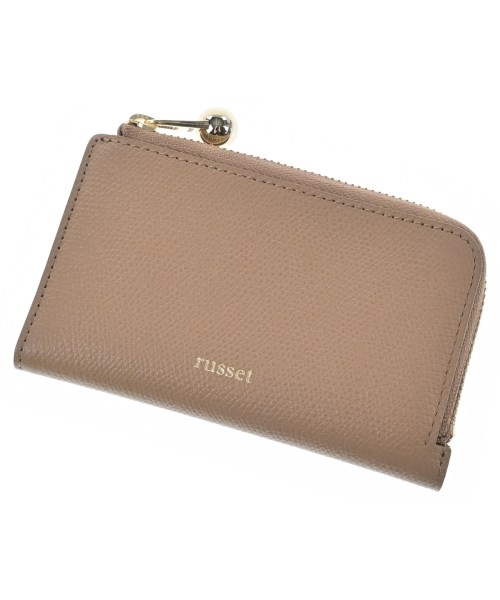 未使用✨russet ラシット 二つ折り財布 コンパクト モノグラム ブラウン系 imgrc0064851816.jpg